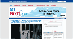 Desktop Screenshot of minotinet.co